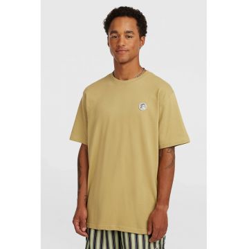 Tricou de bumbac O'Riginals Badge - Bej