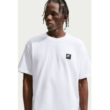 Tricou din bumbac cu imprimeu logo pe partea din spate NSW TEE - Alb