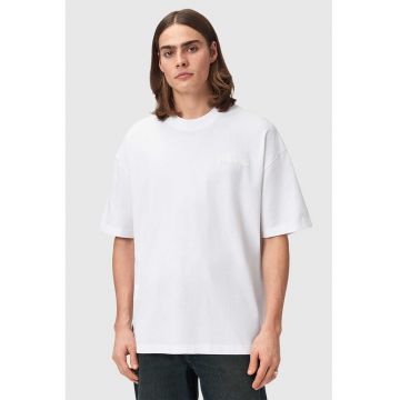 Tricou lejer cu imprimeu pe spate Odyssey - Alb optic