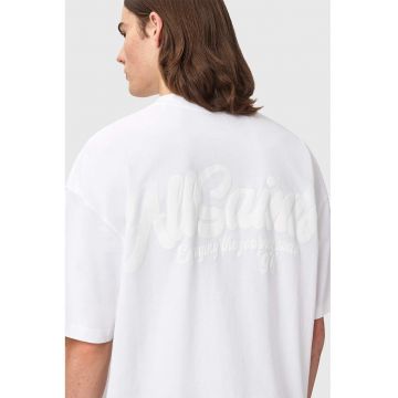 Tricou lejer cu imprimeu pe spate Odyssey - Alb optic