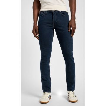 Blugi slim barbatesti  Luke - bumbac/elastan - albastru inchis