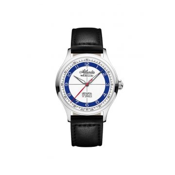 Ceas barbatesc  53680.41.13 Mecanic Argintiu