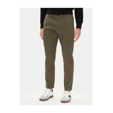 Pantaloni barbati  chino - culoare verde