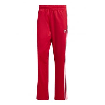 Pantaloni de trening cu slit cu fermoar la terminatii Firebird - Rosu vermillion