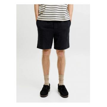 Pantaloni scurti barbati - JPSTJAIDEN COBA - Relaxed fit - Negru