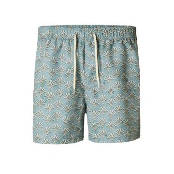 Pantaloni scurti de baie barbati  16089427 - Poliester reciclat - Verde - Verde