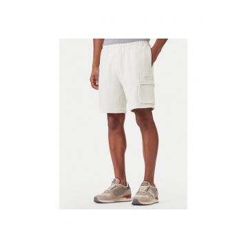 Pantaloni sport barbati -  bumbac - alb