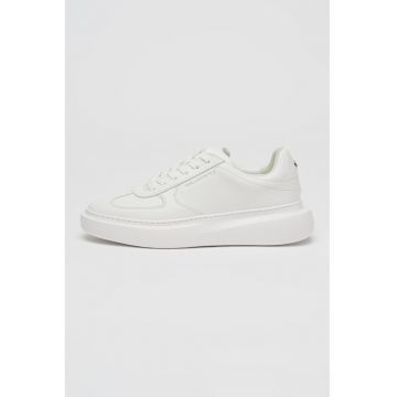 Pantofi sport de piele cu amortizare Kore - Alb
