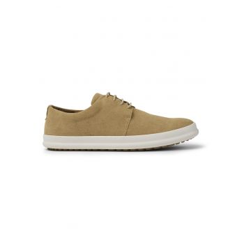 Pantofi sport din piele intoarsa Chasis - Bej