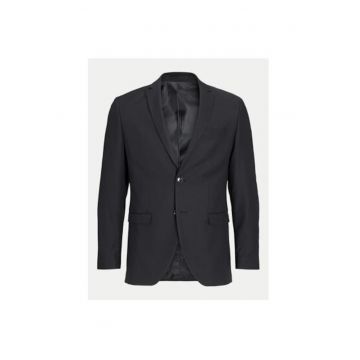 Sacou barbati -  304396458 - Poliester reciclat/Lana - Negru - Negru