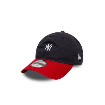 Sapca baseball cu logo discret 9Twenty NY Yankees - Rosu/Albastru ultramarin