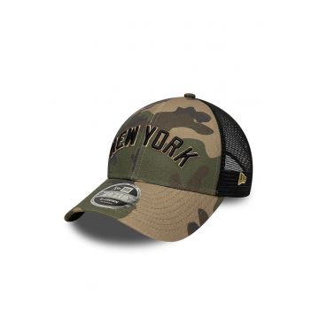 Sapca cu model camuflaj Wordmark 9Forty - Kaki