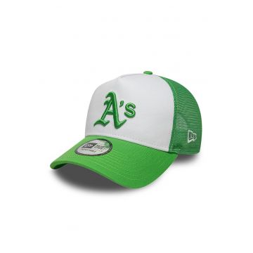 Sapca trucker de bumbac League Ess - Alb/Verde