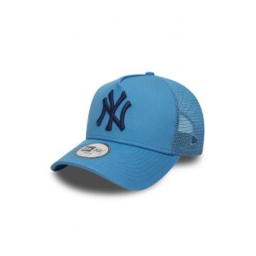 Sapca trucker din bumbac cu logo brodat Chyt League Ess - Albastru pastel