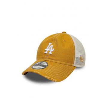 Sapca trucker LA Dodgers Canv 9Twenty - Galben mustar