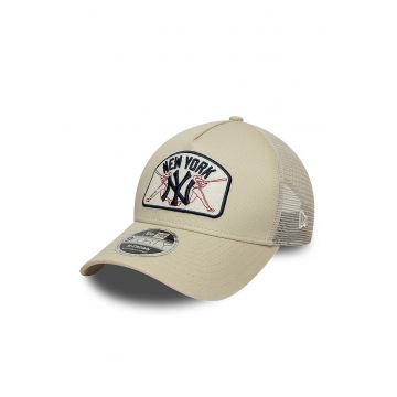 Sapca trucker New York Yankees Mlb 9Forty Mc Af - Bej deschis