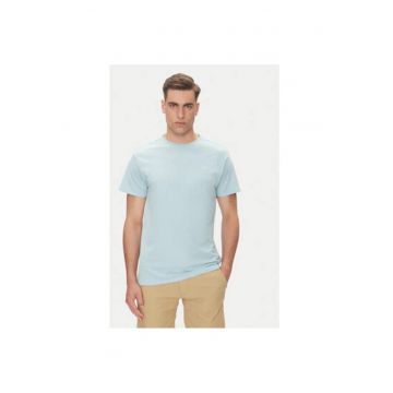 Tricou barbati  INKLOGE 40-915 - Bumbac - Albastru - Albastru