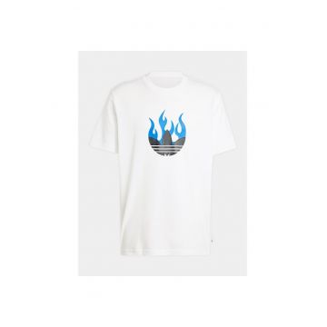 Tricou sport barbati -  lejer - alb - bumbac -