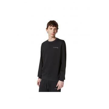 Bluza barbati  SWEATSHIRT CAPLANI - Bumbac - Negru -