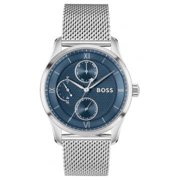 Ceas barbatesc  1514276 Quartz Argintiu