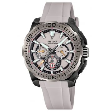 Ceas barbatesc  F20726/1 Quartz Gri