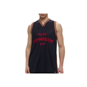 Maiou barbati  M TANK MESH - Poliester - Albastru - Albastru