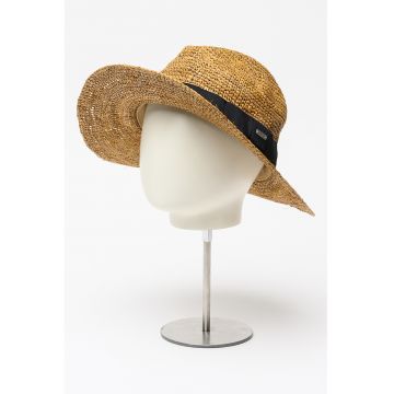 Palarie Fedora de paie Albury - Maro camel