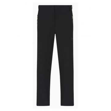 Pantaloni bărbați  MOUNTAIN URBAN ESCAPE - poliester - negru - Negru
