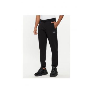 Pantaloni barbati  bumbac - negru -