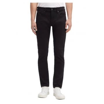 Pantaloni barbati  FOREVER BLACK SLIM - bumbac - negru - 38-L32