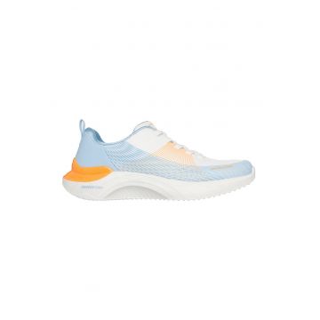 Pantofi sport Snooper Foam Ace Track - Alb/Albastru pastel/Portocaliu
