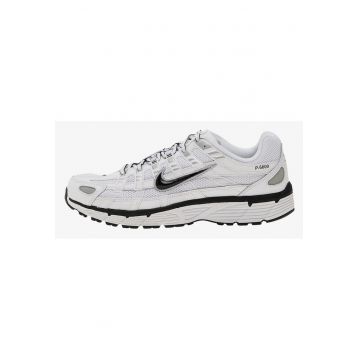 Pantofi sport unisex -  P-6000 White Metallic Silver Black - Gri
