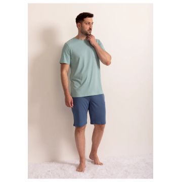 Pijama Barbati Adrian - Aqua