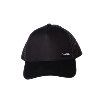 Sapca barbati  ESSENTIAL PATCH TRUCKER - textil - negru -