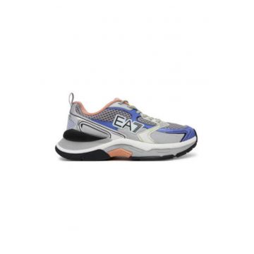 Tenisi barbati - Emporio Armani  piele ecologica - multicolor