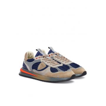 Tenisi barbati  multicolor - piele naturala - A012054