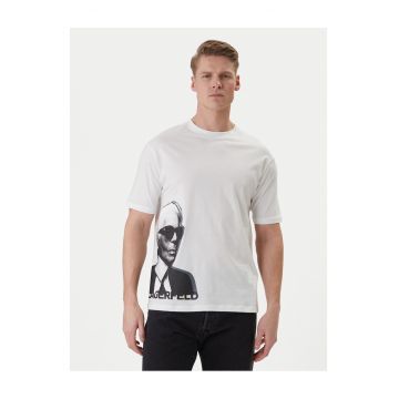 Tricou alb lejer - Alb