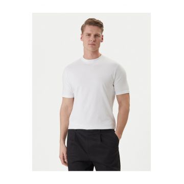 Tricou Barbati -  Alb - bumbac -
