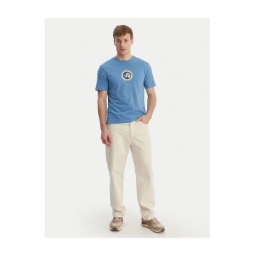 Tricou Barbati -  Albastru - Bumbac