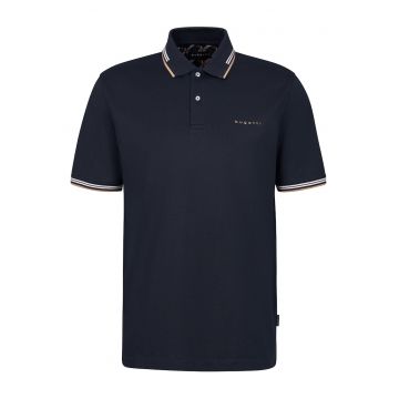 Tricou barbati -  bleumarin - bumbac si poliester