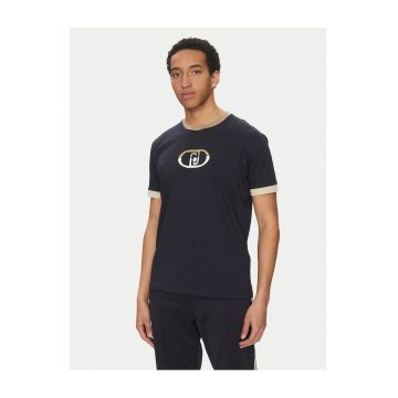 Tricou barbati  bleumarin - bumbac