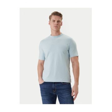 Tricou Barbati -  Bumbac - Albastru - 95% bumbac -