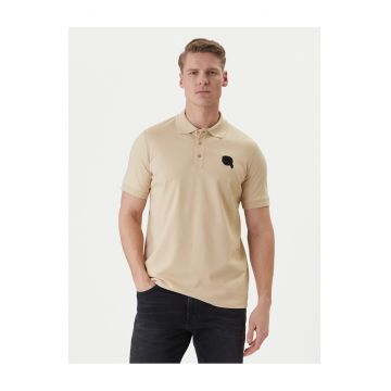 Tricou barbati -  bumbac - bej - bumbac - Bej