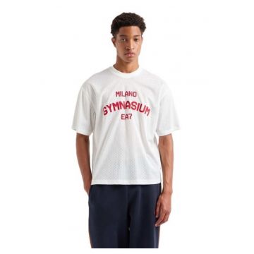 Tricou barbati  M TEE MESH - Poliester - Alb - Alb