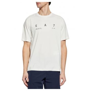 Tricou barbati  M TEE SS DIGITAL - Bumbac - Alb - Alb