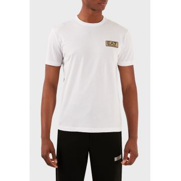 Tricou barbati  M TEE SS PIMA JS - Bumbac - Alb - Alb
