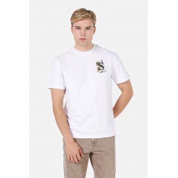 Tricou Cu Maneca Scurta De Barbati Alb Comfort Fit Cl1072065 8684112536293 - White