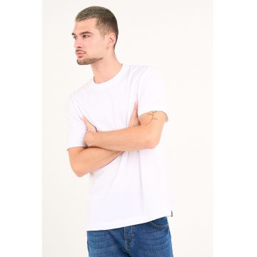 Tricou regular-fit din bumbac - Alb optic