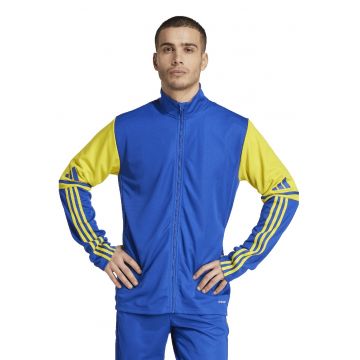 Bluza de trenimng cu fermoar - pentru fotbal - Galben/Albastru royal