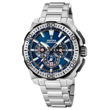 Ceas barbatesc  F20724/2 Quartz Argintiu